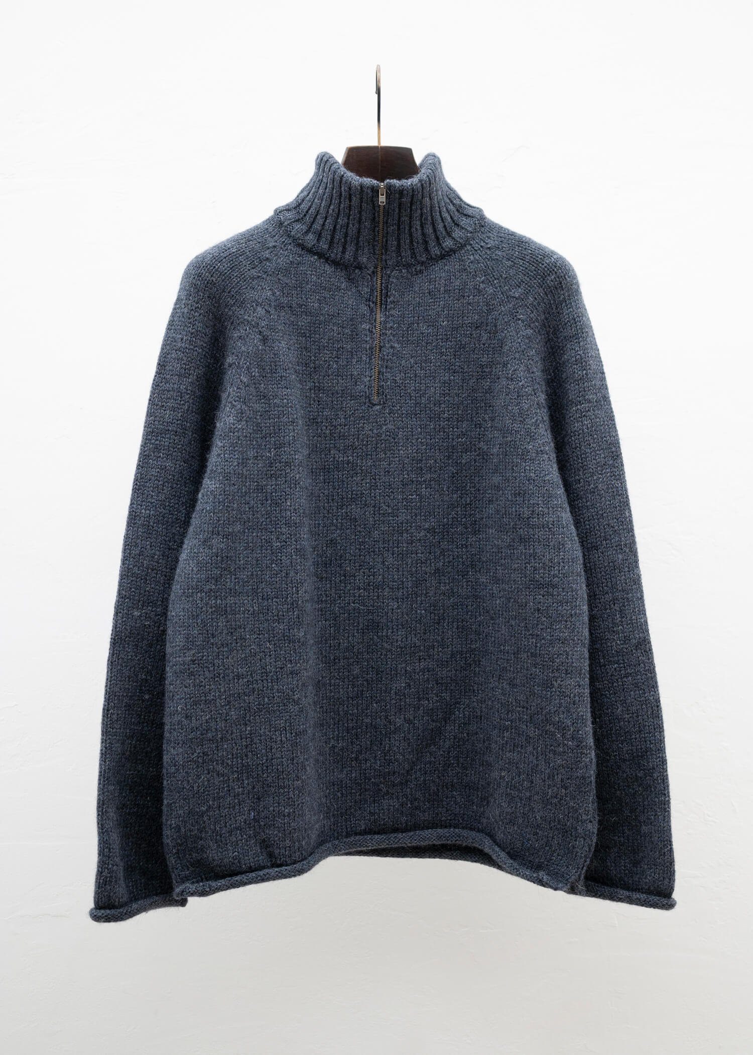 XENIA TELUNTS QUARTER ZIP COSY"" CHARCOAL