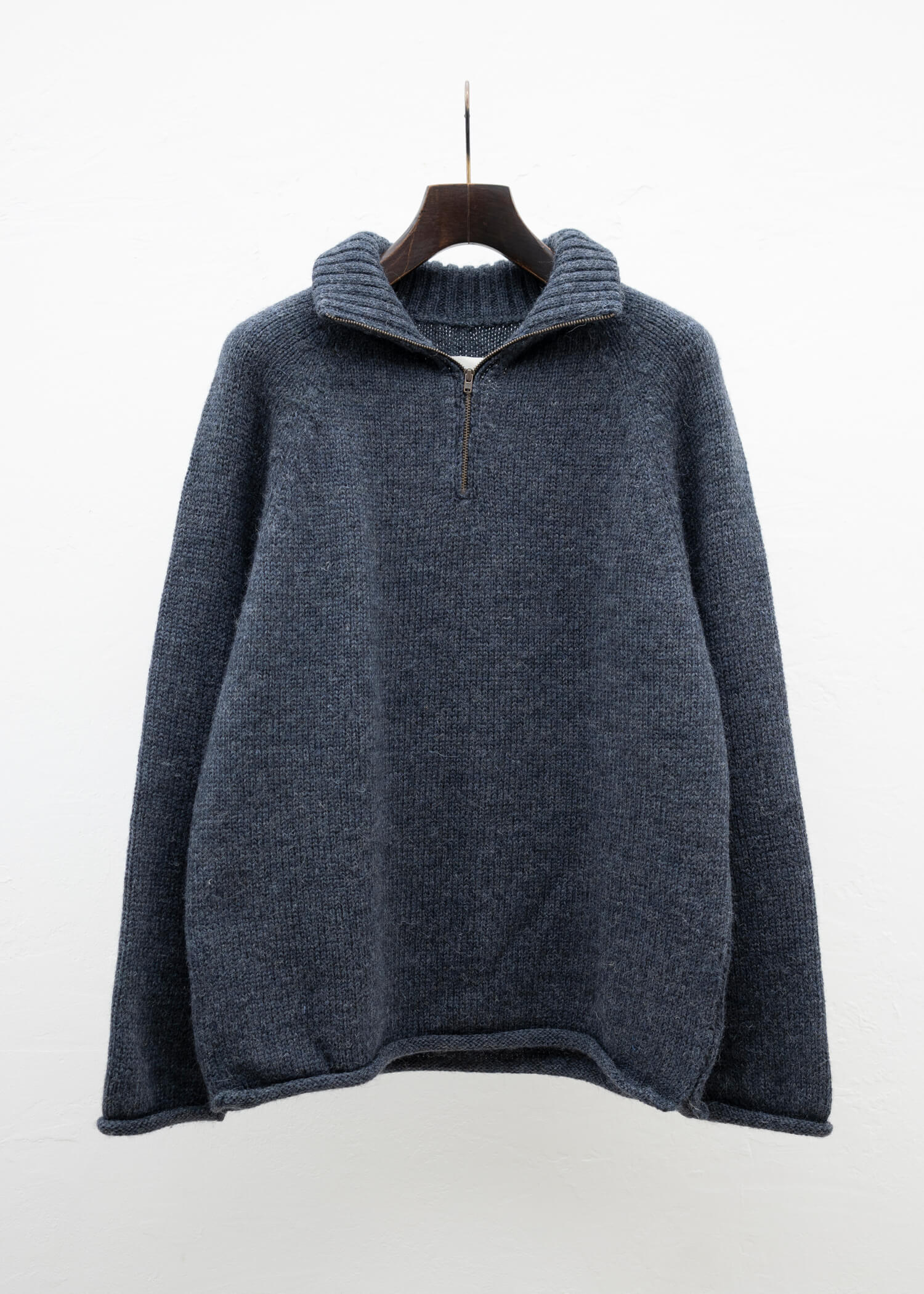 XENIA TELUNTS QUARTER ZIP COSY"" CHARCOAL