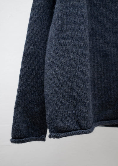 XENIA TELUNTS QUARTER ZIP COSY"""""""" CHARCOAL