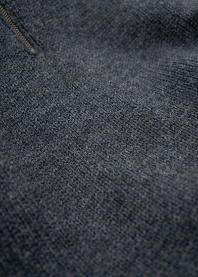 XENIA TELUNTS QUARTER ZIP COSY"""""""" CHARCOAL