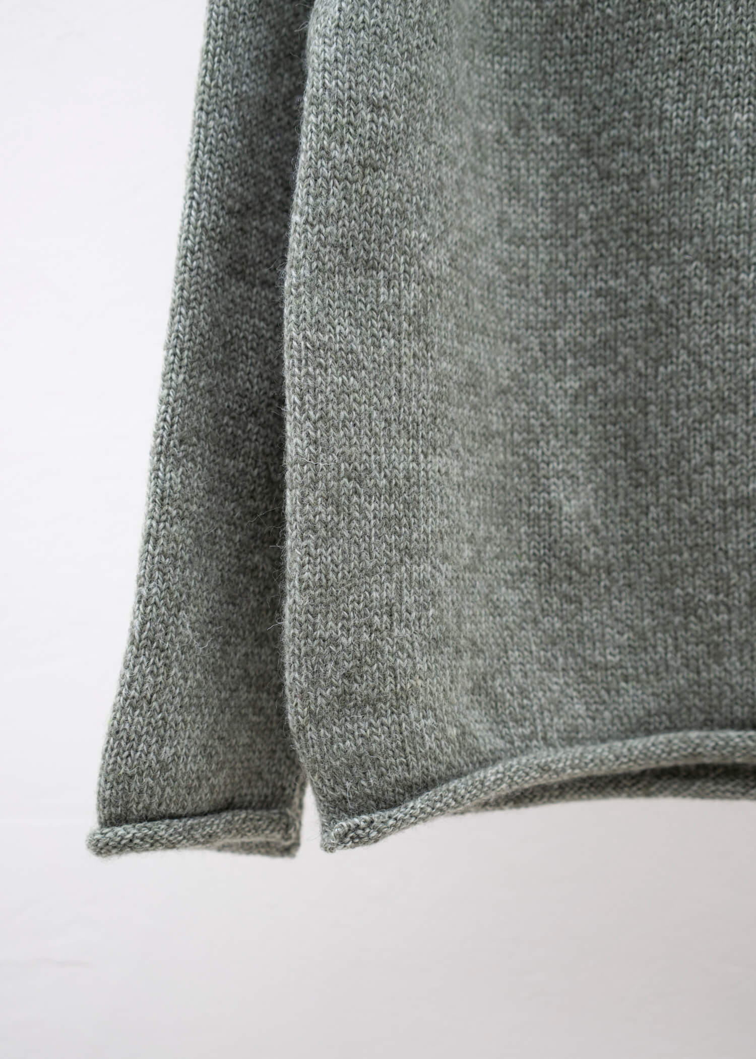 XENIA TELUNTS QUARTER ZIP COSY"""""""" SAGE