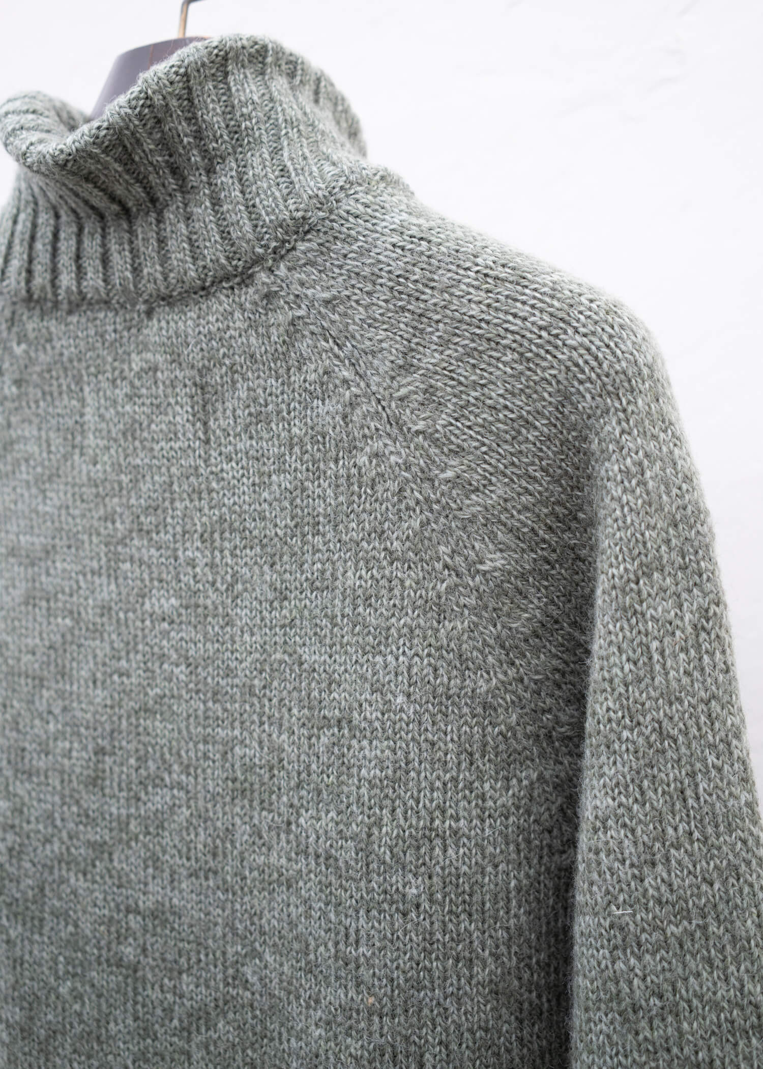 XENIA TELUNTS QUARTER ZIP COSY"""""""" SAGE