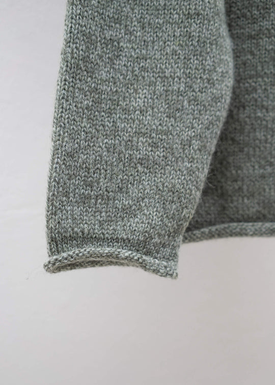 XENIA TELUNTS QUARTER ZIP COSY"""""""" SAGE