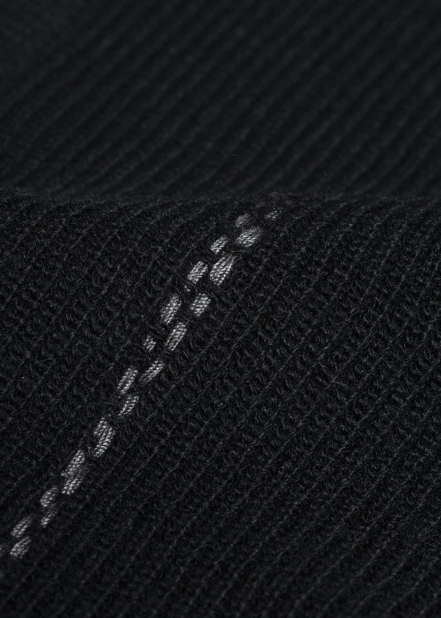 Professor.E AGED POLO BLACK 25FW-PE-KT-03