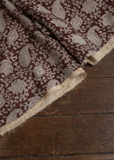 Edwina Horl KURZE HOSE FEINSCHMECKER  deep red - ecru patterned