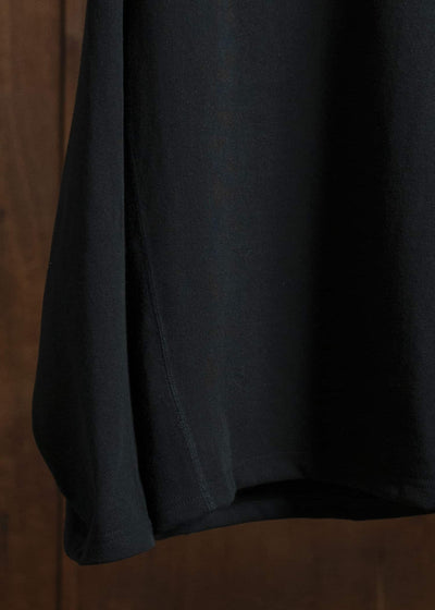 OPPOSE DUALITY Long Sleeve T-shirts Cotton OD4001CAS Black