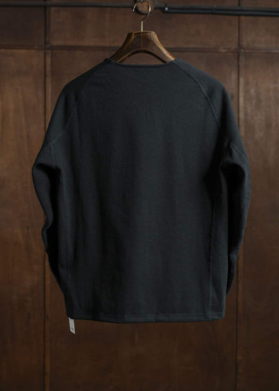 OPPOSE DUALITY Long Sleeve T-shirts Cotton OD4001CAS Black