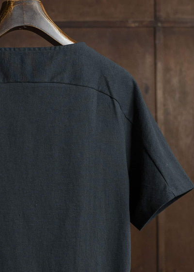 OPPOSE DUALITY Half Sleeve T-shirts OD4005CAS Black