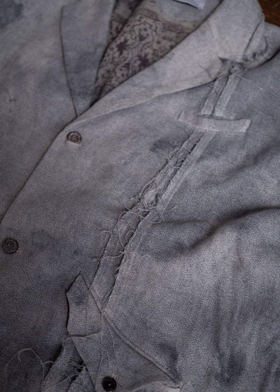 Professor.E Long Coat Gray 24FW-FM-LC-02