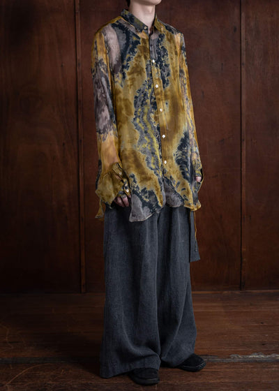 HEōS HFSS-SH007 DOUBLE CUFFS SHIRT