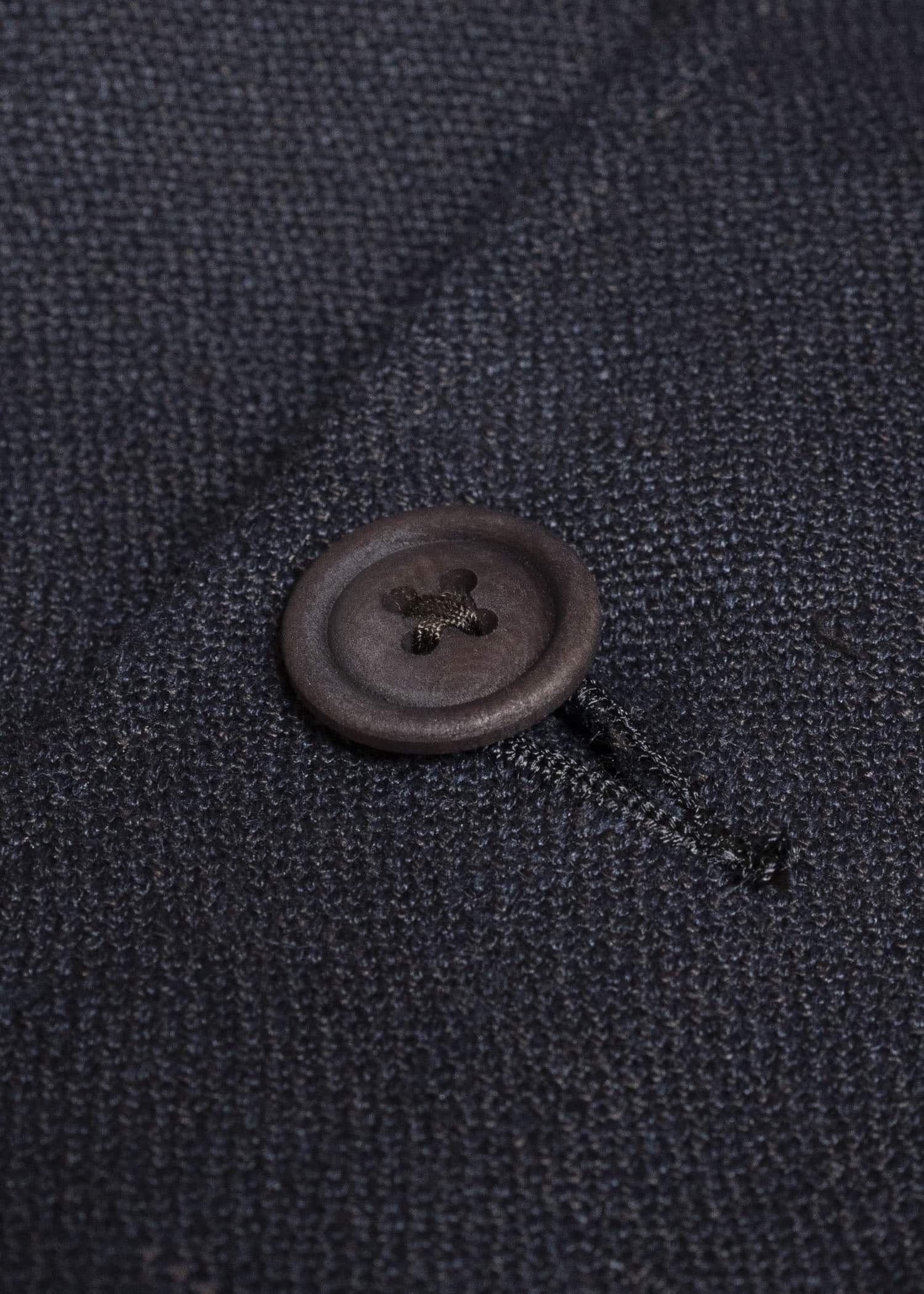 Gorsch #141ST-JK06 Wide Short Sleeve Peacked Jacket Navy Brown