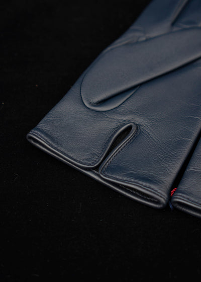 DENTS Hairsheep Finest 3ply Scottish CashmereGloves NAVY 15-1116 Abercairney