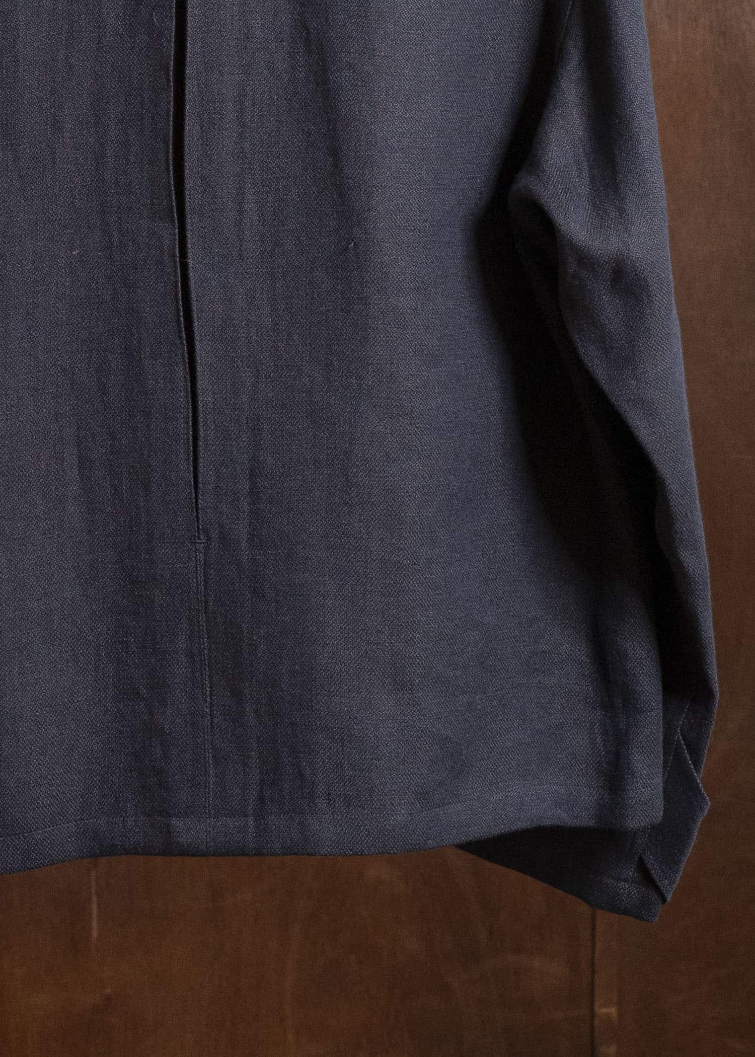 Gorsch #141ST-JK08 Layered Front Jacket Navy Brown