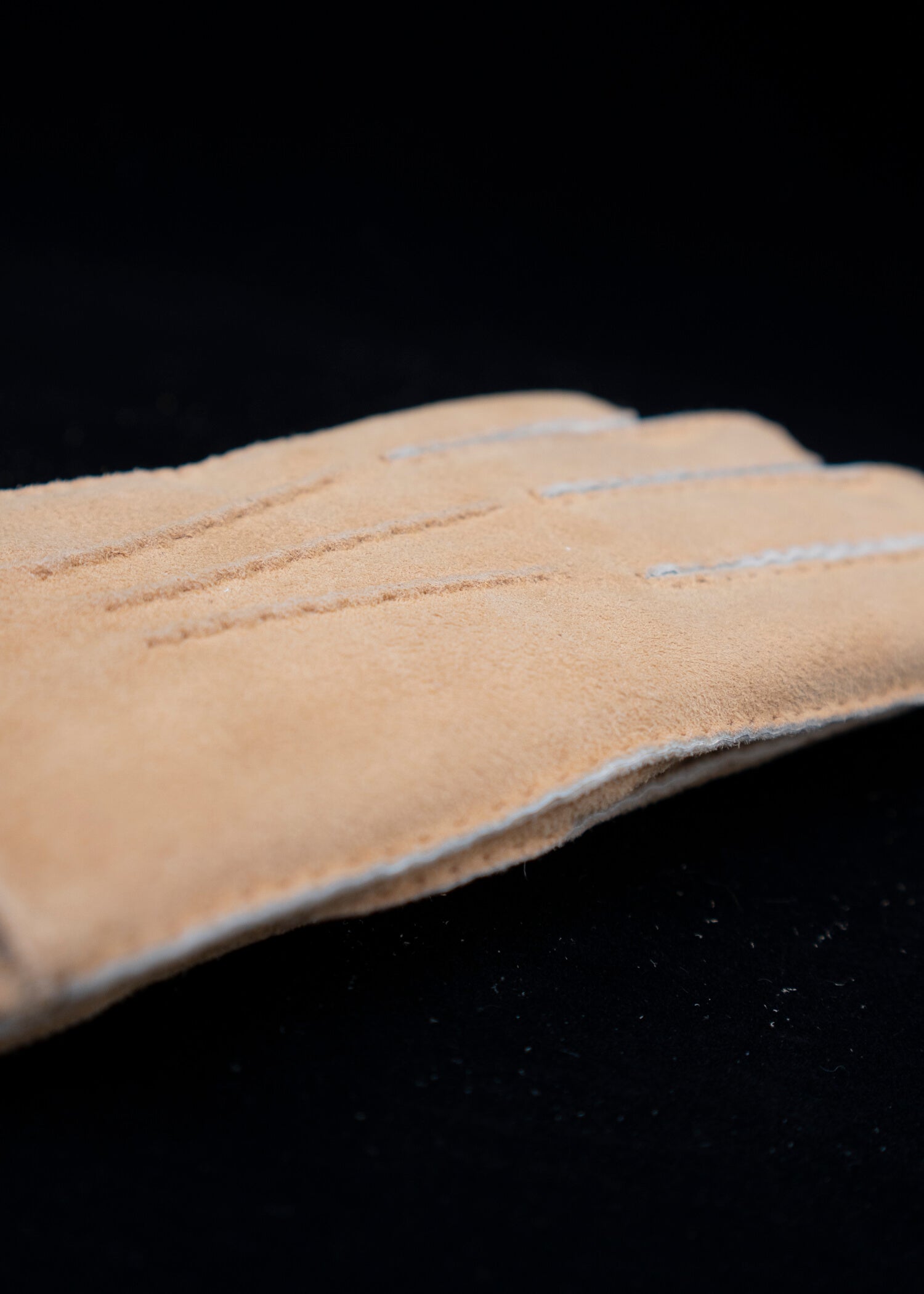 DENTS Deerskin and Rabbit Fur lining Gloves CAMEL 15-2069