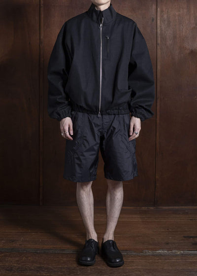 BIBLIOTHERK DRAPED TRACKSUIT BR50-SS25-01 Black