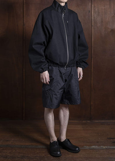 BIBLIOTHERK DRAPED TRACKSUIT BR50-SS25-01 Black