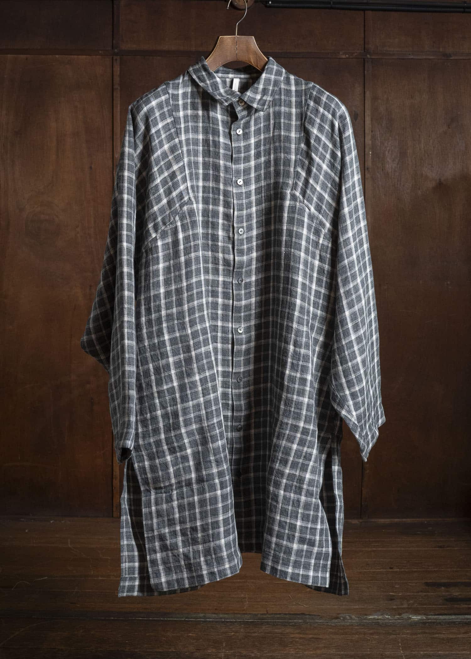 shi shi 26SS5BK Long shirt BLACK / CH