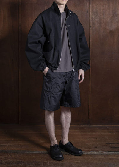 BIBLIOTHERK DRAPED TRACKSUIT BR50-SS25-01 Black