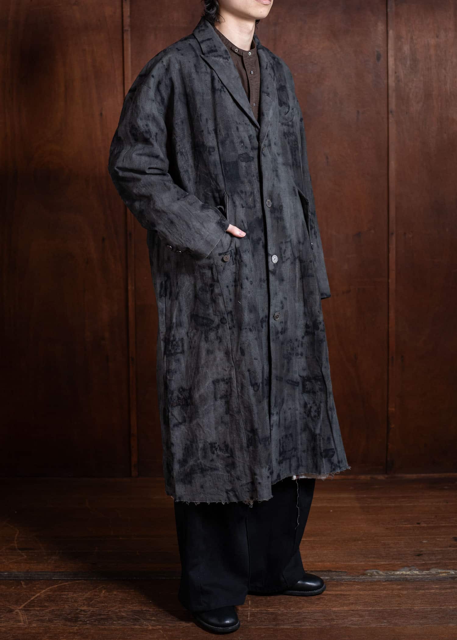 Professor.E Long Coat Chaos 24FW-FM-LC-03