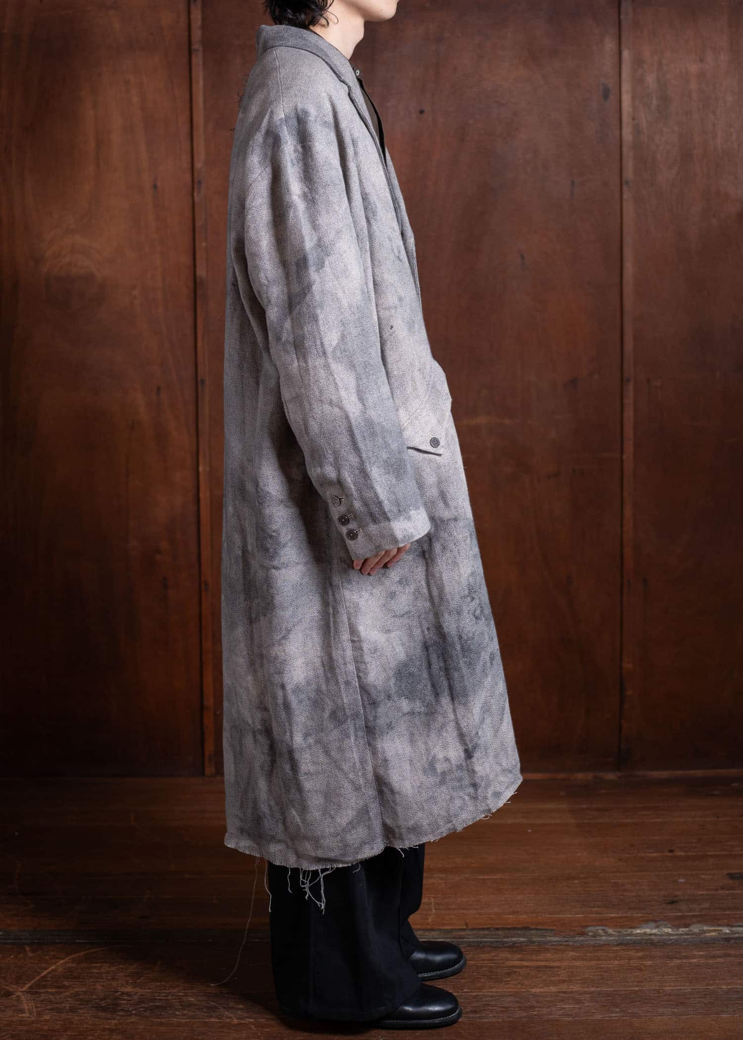 Professor.E Long Coat Grey 24FW-FM-LC-02