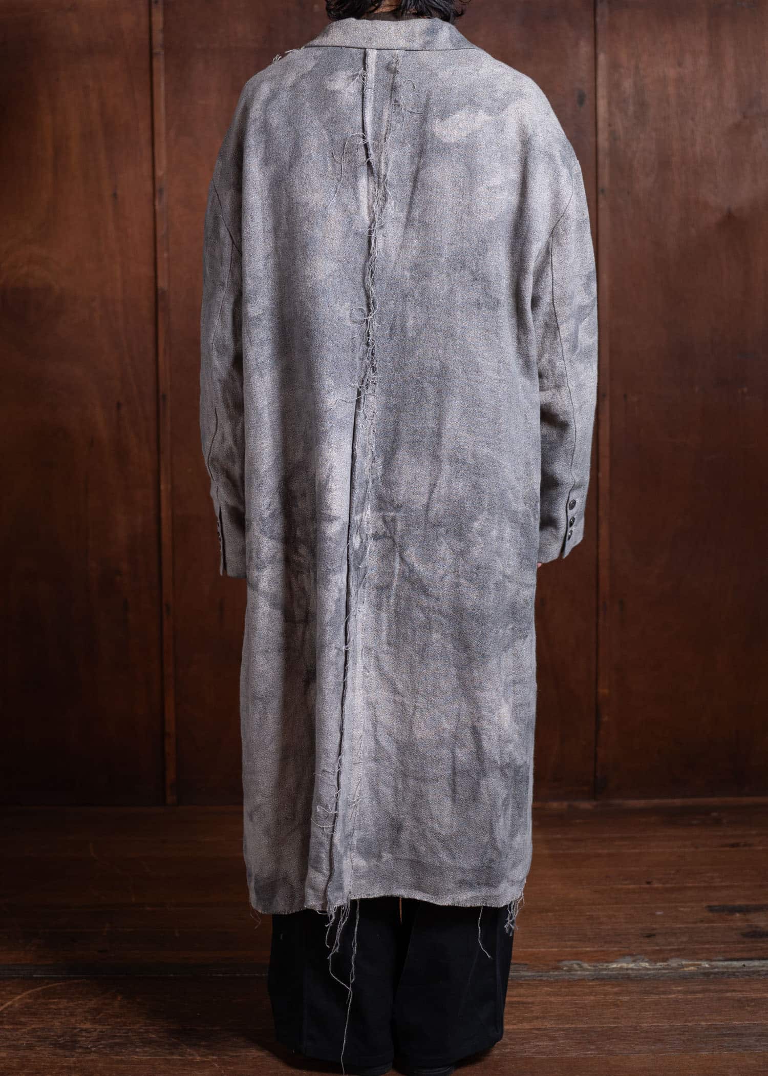 Professor.E Long Coat Grey 24FW-FM-LC-02