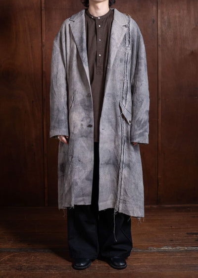 Professor.E Long Coat Gray 24FW-FM-LC-02