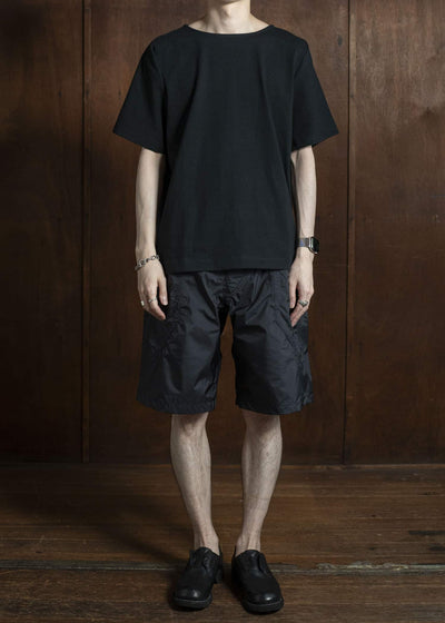 OPPOSE DUALITY Half Sleeve T-shirts OD4005CAS Black