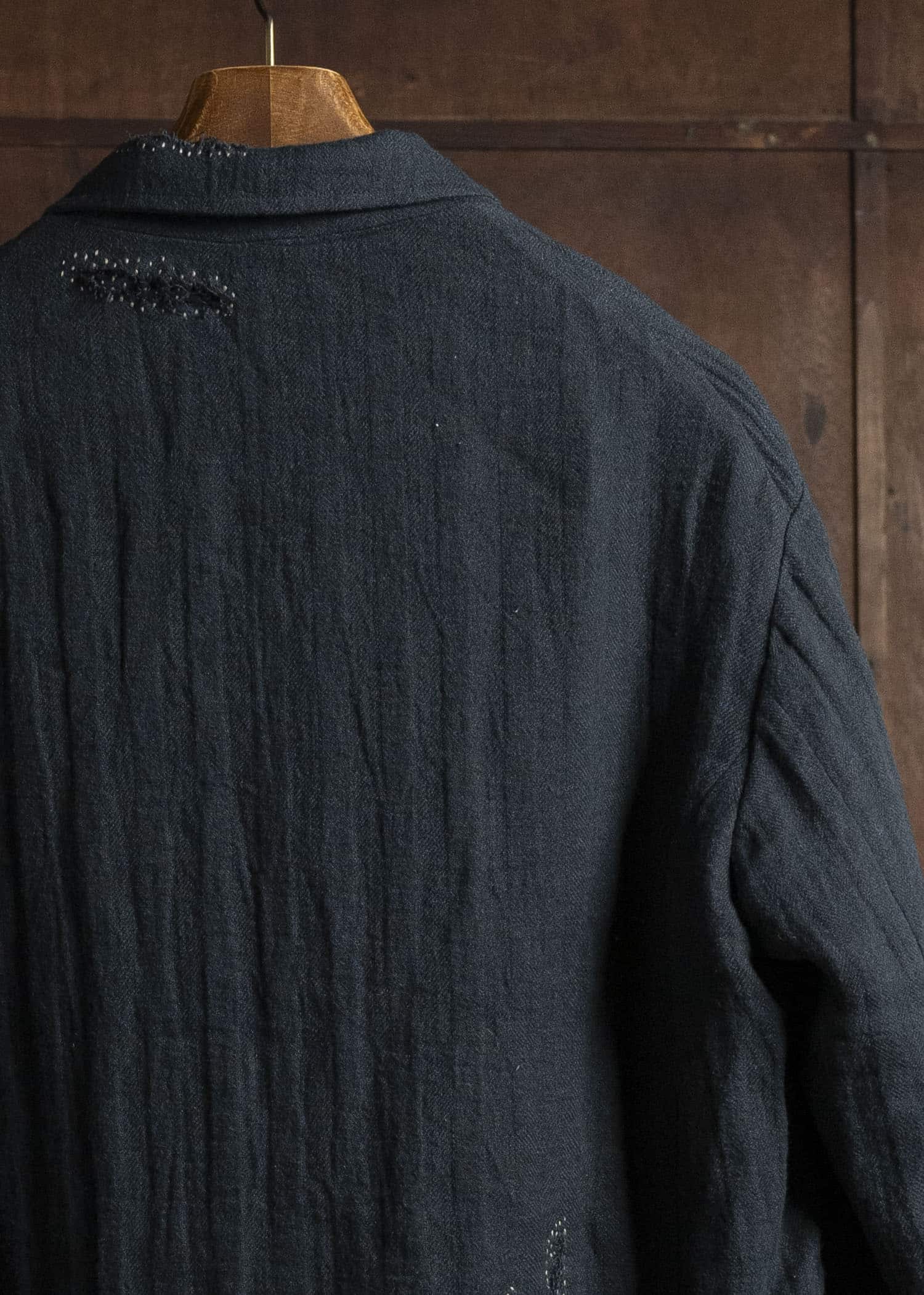 Professor.E 0222/ DOUBLE BREASTED BLAZER BLACK 25FW-PE-FM-16