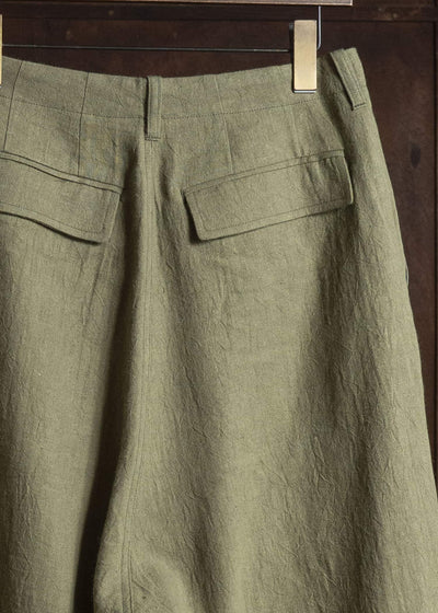 shi shi 26S2P3KH OGRE-wide short trousers KH