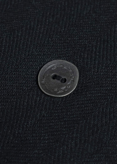 Professor.E 0222/ DOUBLE BREASTED BLAZER BLACK 25FW-PE-FM-16