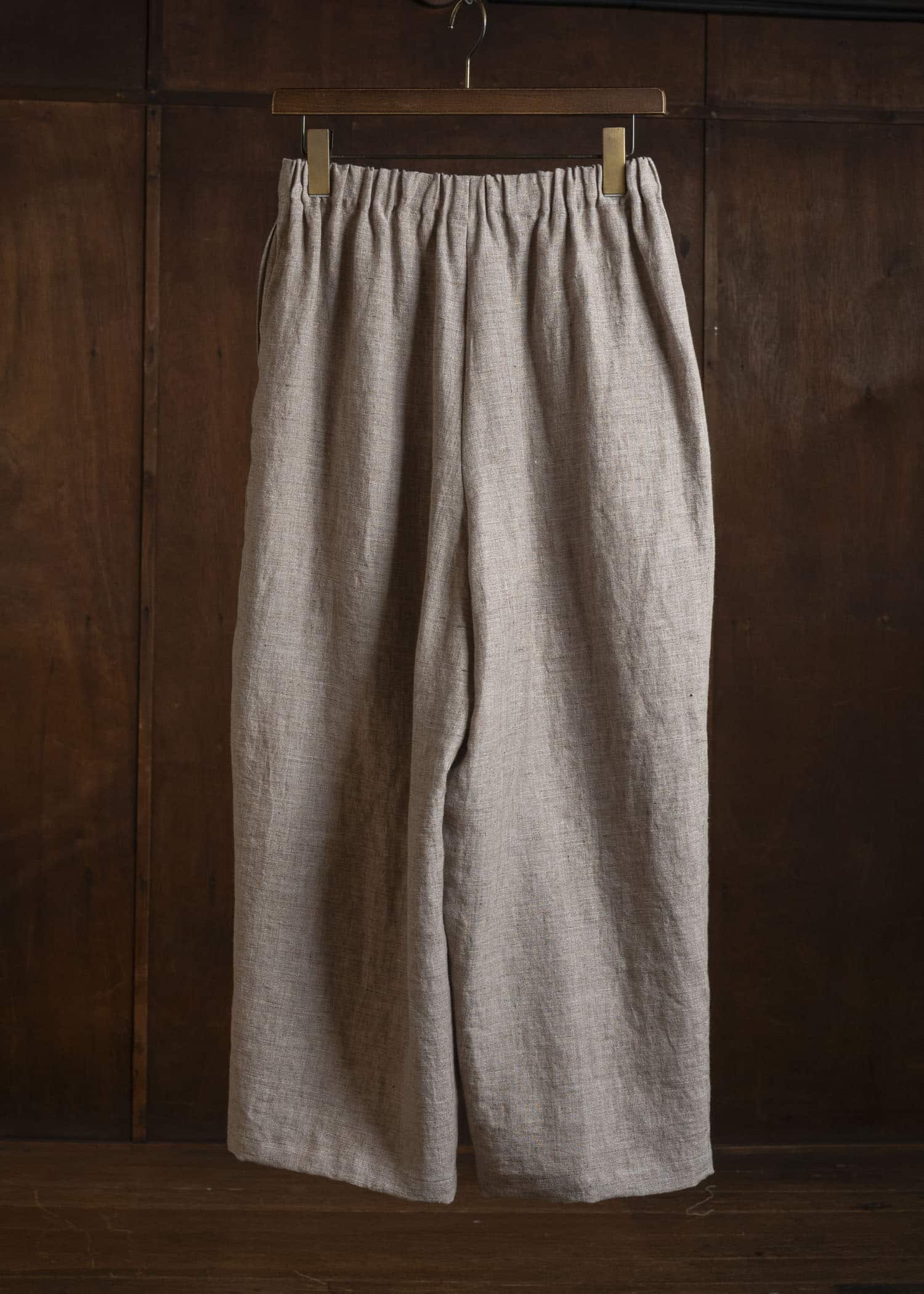 Jurgen Lehl J0162FP 501 麻ちぢみ パンツ