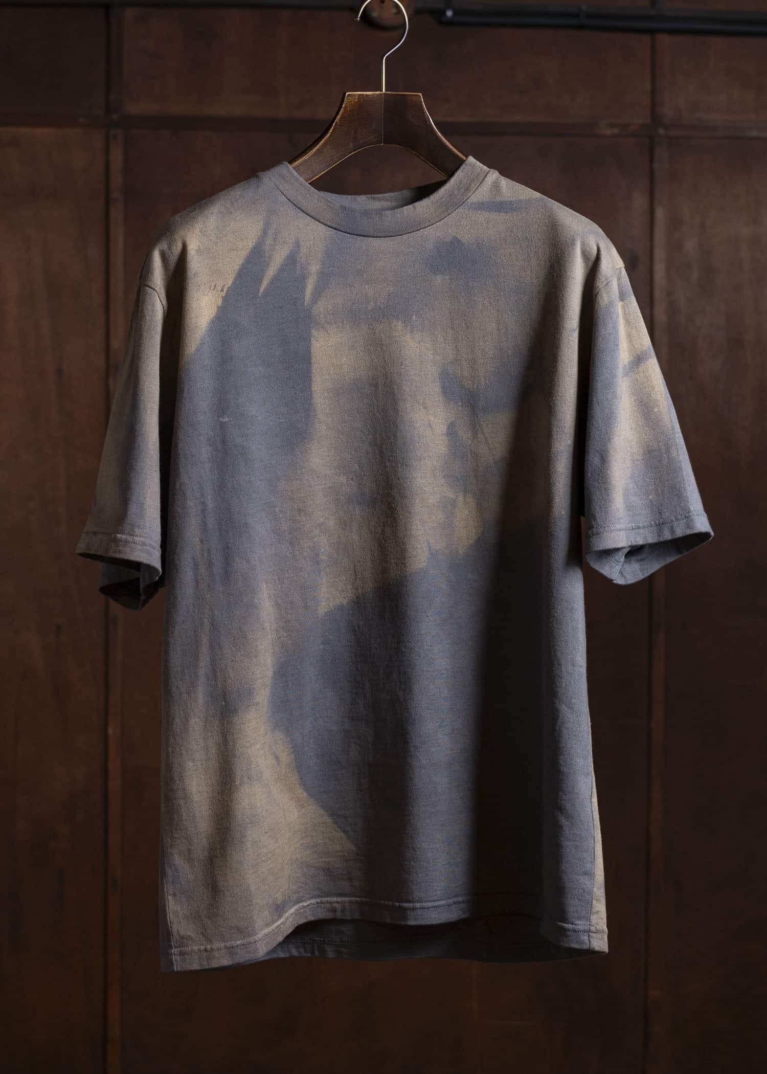 amachi. C/S Tee - Records of Phenomena AY16-15 Stone Gray