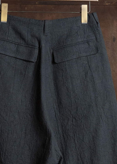 shi shi 26S2P3BK OGRE-wide short trousers BK