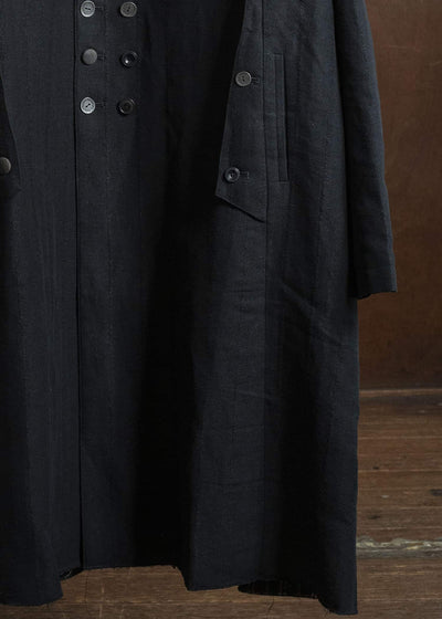 Professor.EE LONG COAT BLACK 25FW-PE-FM-27