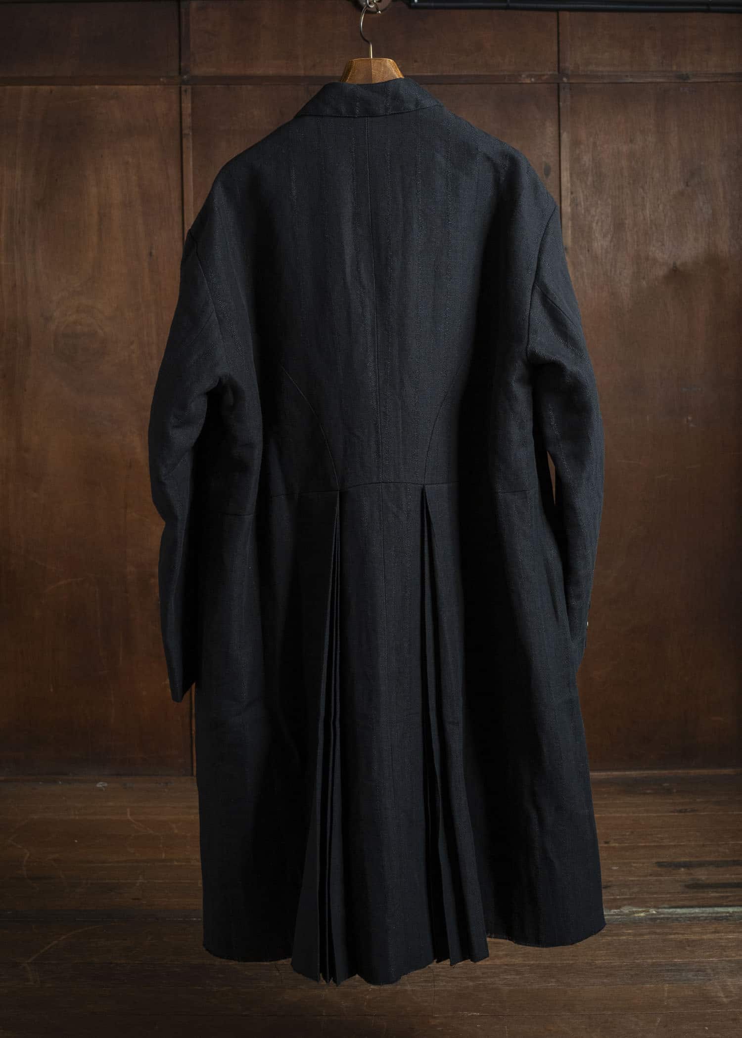 Professor.EE LONG COAT BLACK 25FW-PE-FM-27