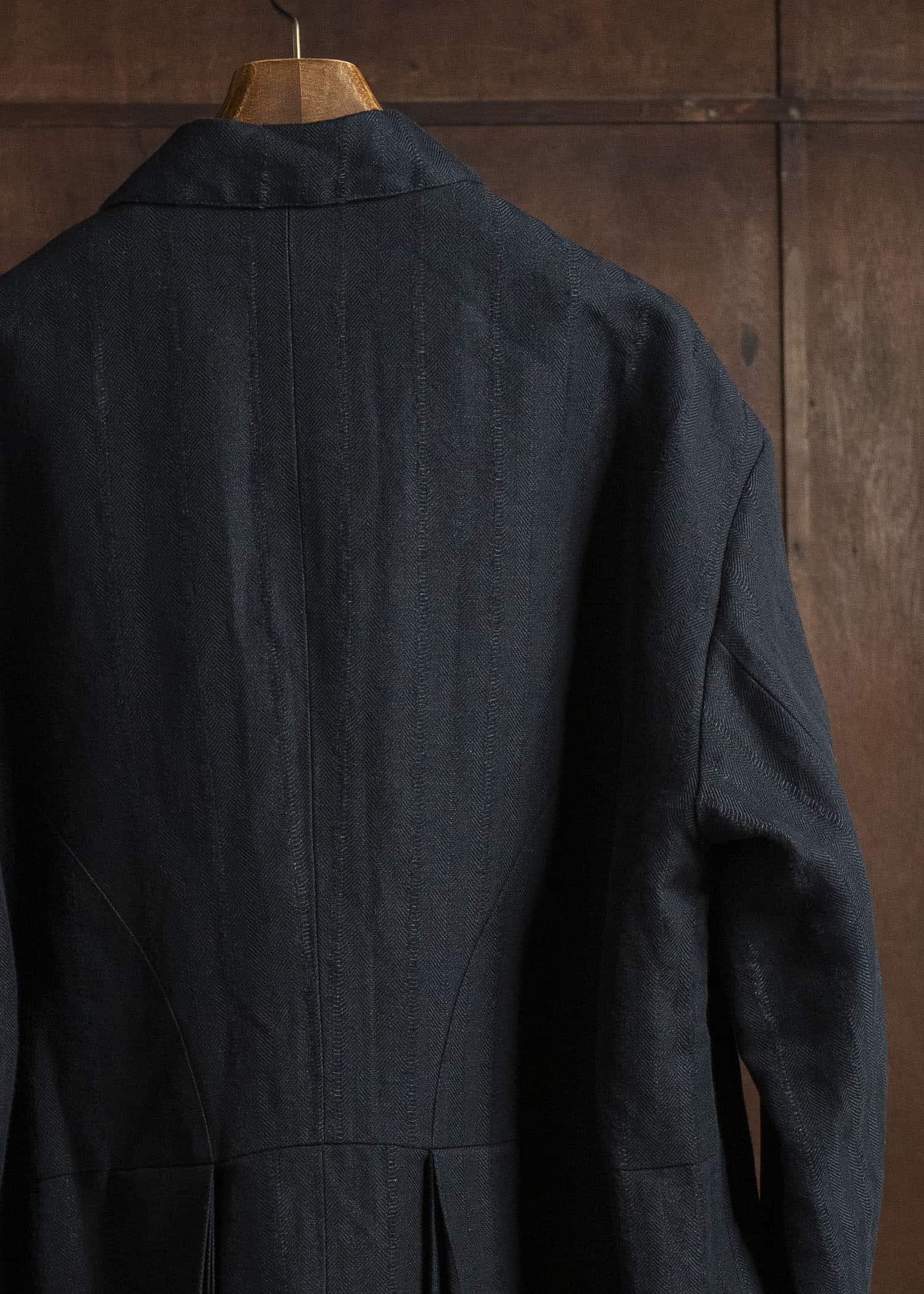 Professor.EE LONG COAT BLACK 25FW-PE-FM-27