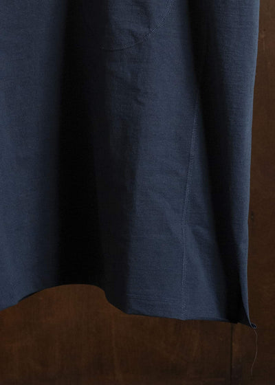 Jurgen Lehl J0162UBM501 - Dark Navy Cotton Slub Jersey Sleeveless Top Dark Navy