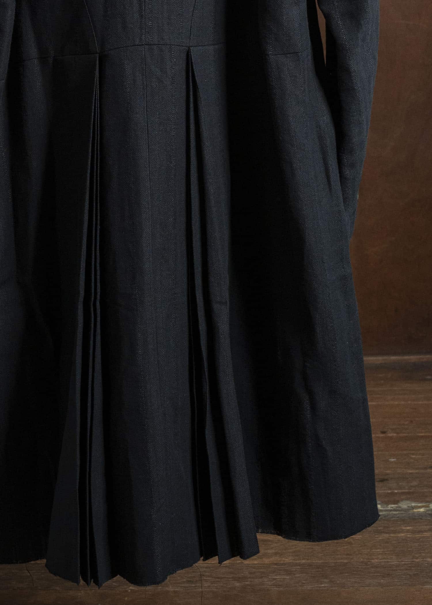 Professor.EE LONG COAT BLACK 25FW-PE-FM-27