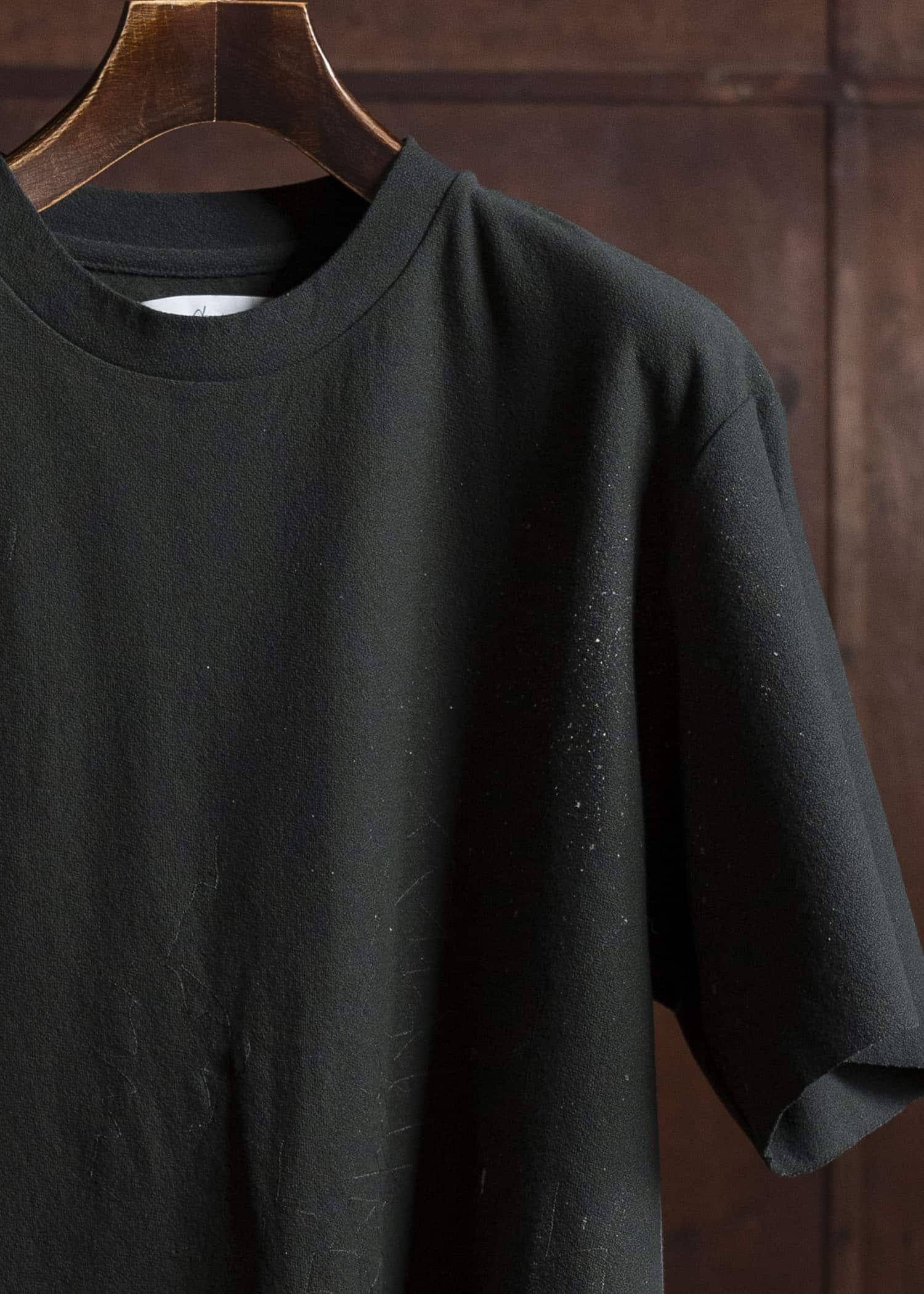 amachi. Phenomena Embroidery Tee AY16-17 Deep Green