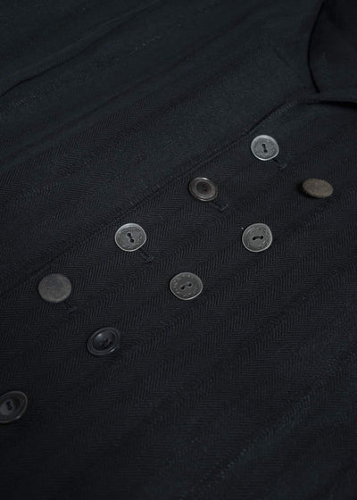 Professor.EE LONG COAT BLACK 25FW-PE-FM-27