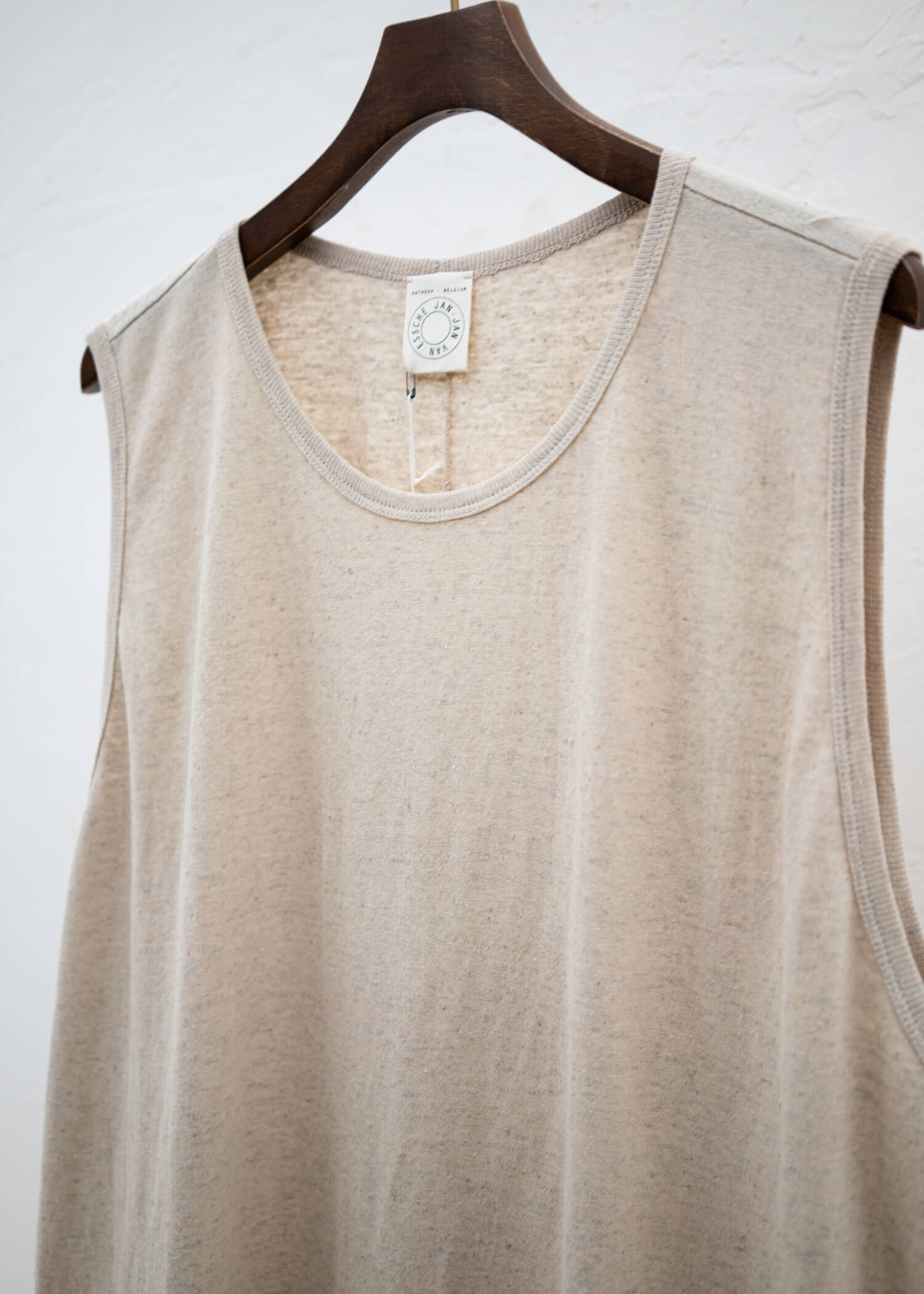 JAN-JAN VAN ESSCHE "TANK TOP#16" LOOSE FIT TANK TOP