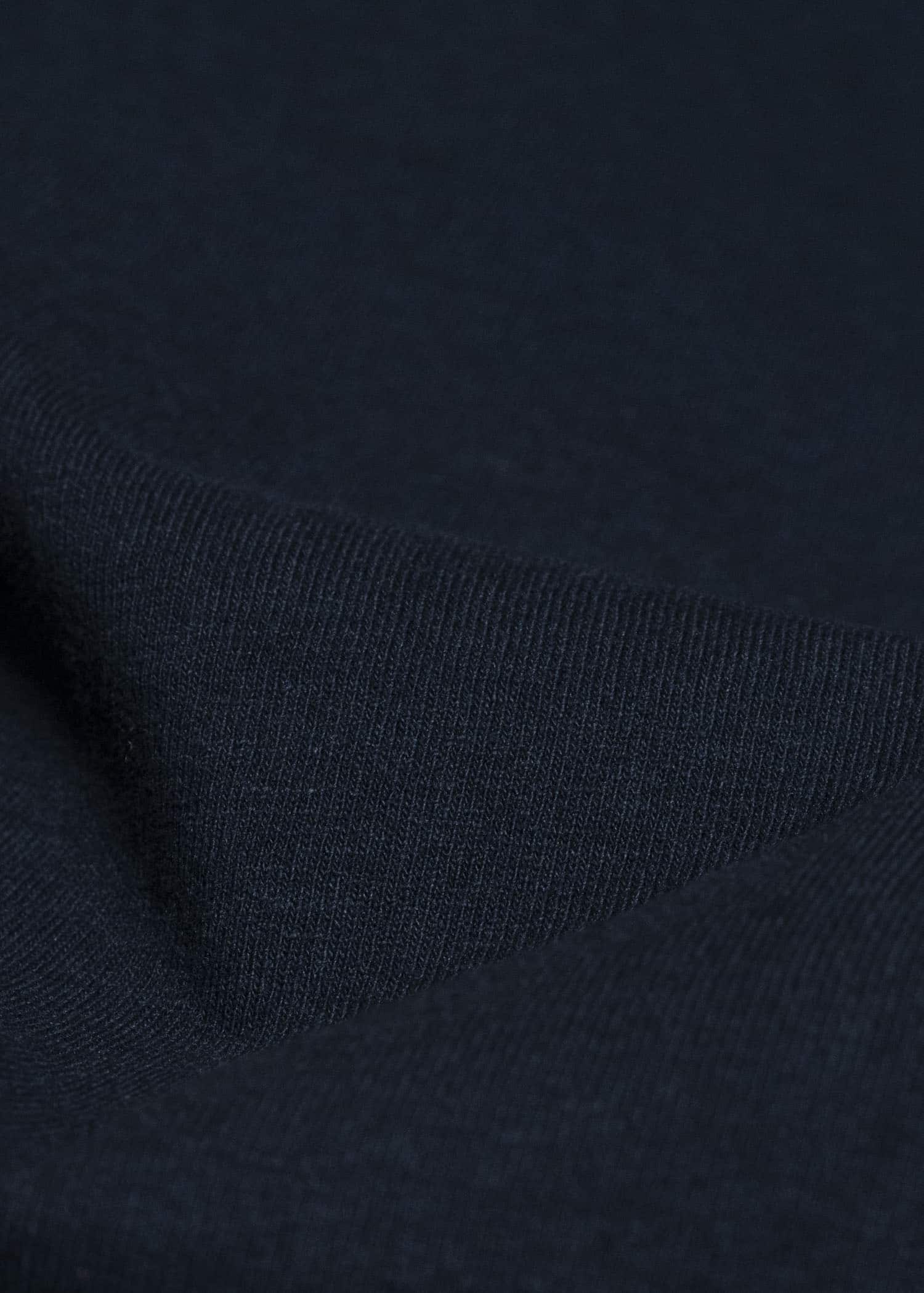 Jurgen Lehl J0162UBM501 - Dark Navy Cotton Slub Jersey Sleeveless Top Dark Navy