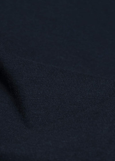 Jurgen Lehl J0162UBM501 - Dark Navy Cotton Slub Jersey Sleeveless Top Dark Navy