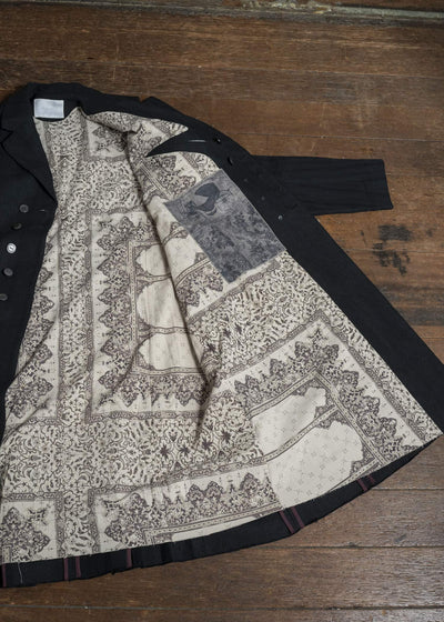 Professor.EE LONG COAT BLACK 25FW-PE-FM-27