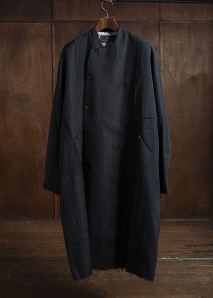 Professor.E GRANDPA'S COAT BLACK 25FW-PE-LC-02