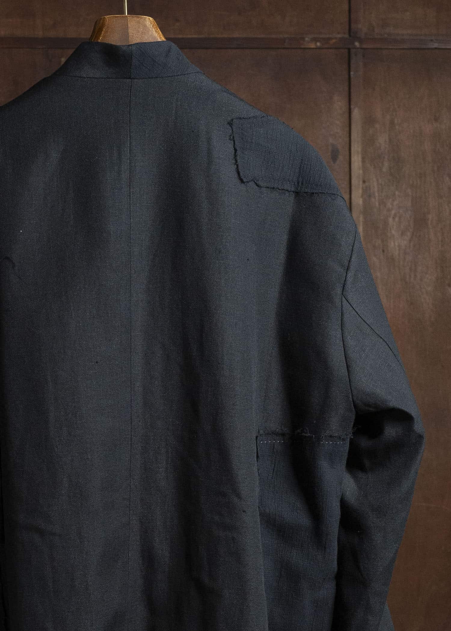 Professor.E GRANDPA'S COAT BLACK 25FW-PE-LC-02