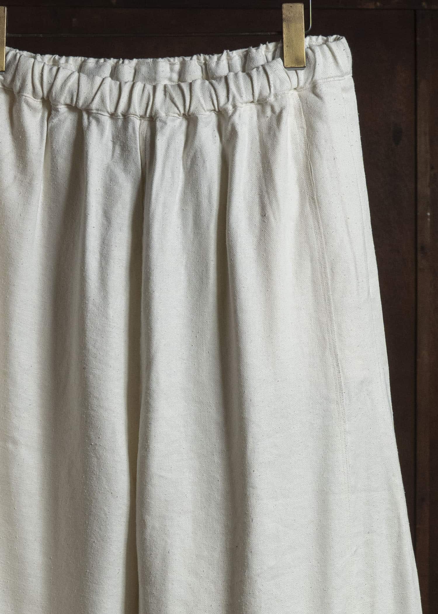 shi shi 26S1P1KN KYU BI-wide straight trousers KN