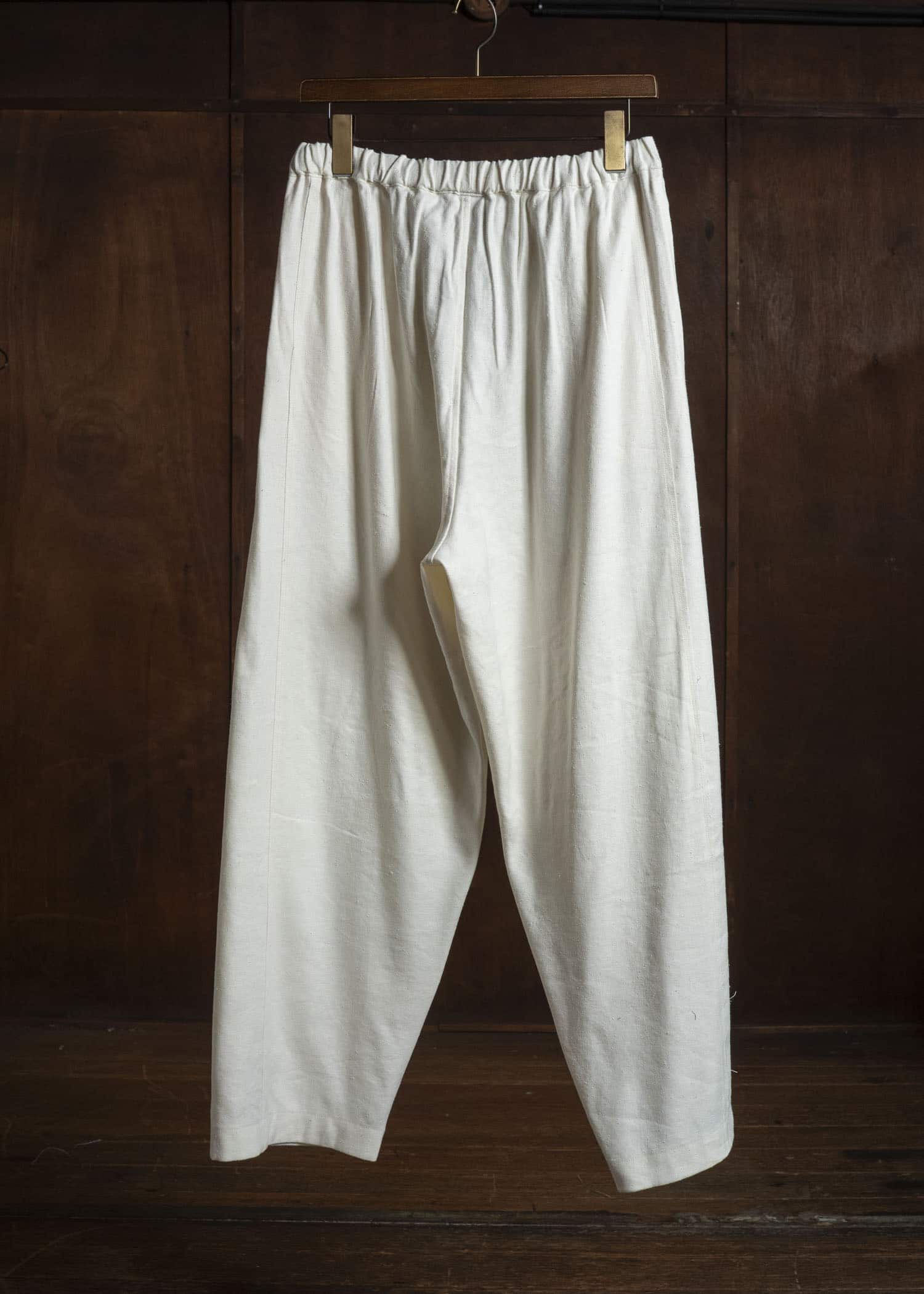 shi shi 26S1P1KN KYU BI-wide straight trousers KN