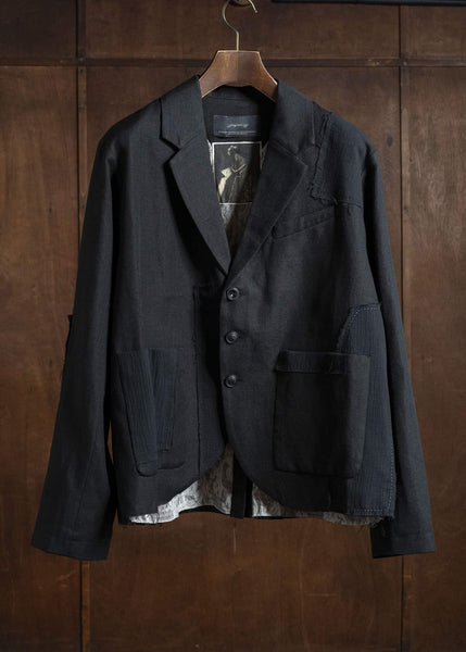 Professor.E GRANDPA'S BLAZER BLACK 25FW-PE-JKT-02