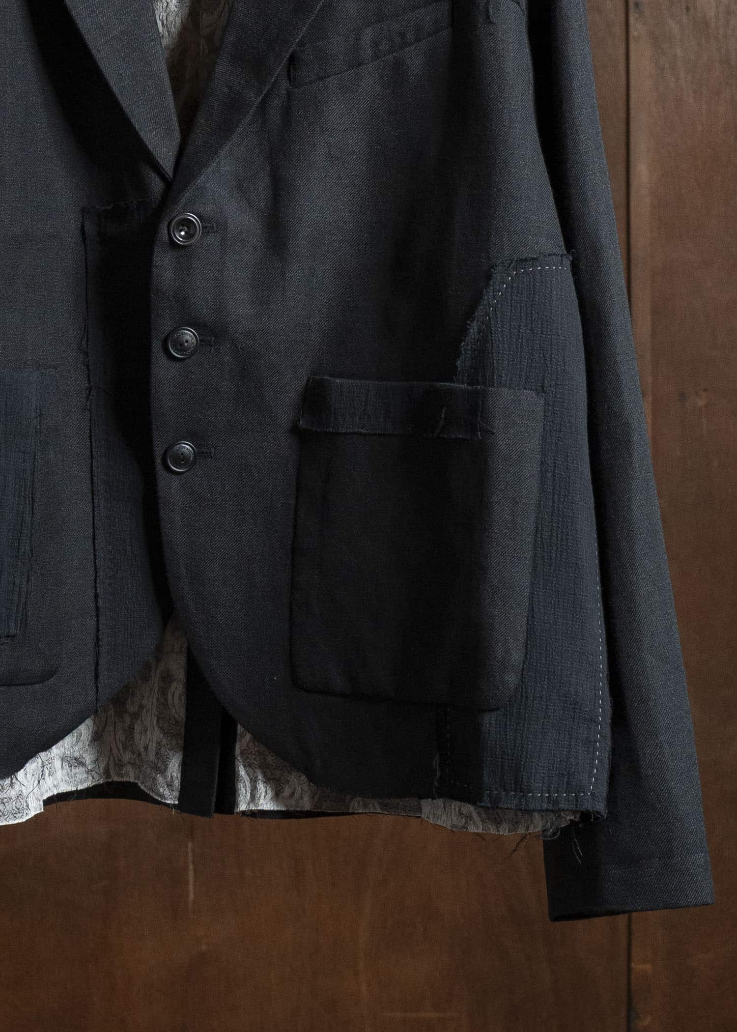 Professor.E GRANDPA'S BLAZER BLACK 25FW-PE-JKT-02